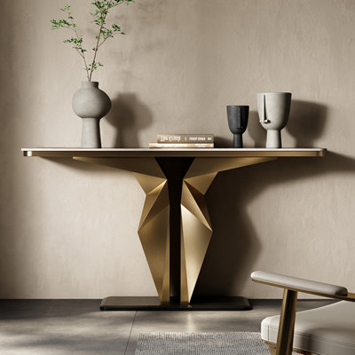 Italian-style light luxury Console Table