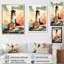 Reproduction d'art sur toile encadrée bord de mer I-1327078892-1327078901