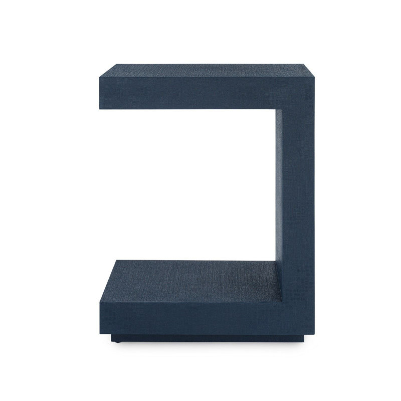 Essential End Table, Navy Blue