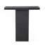 Table basse rectangulaire avec base à piédestal