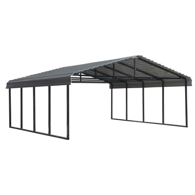 Galvanized Steel Carport, 20X20X7