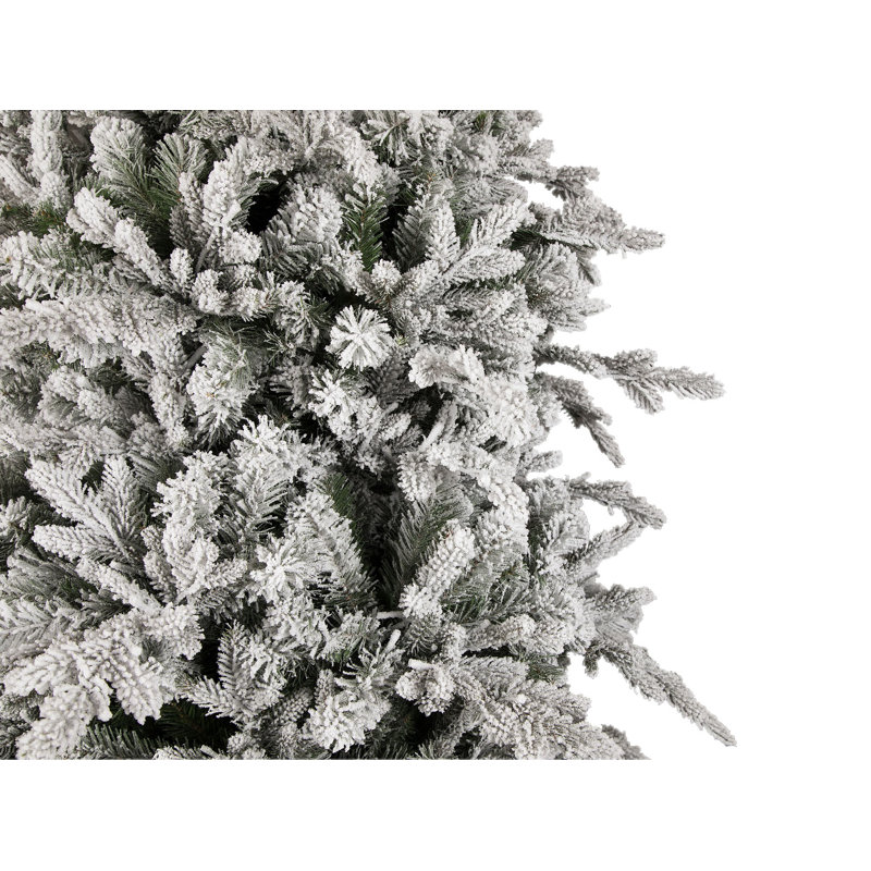 Bavarian Lighted Artificial Christmas Tree, 7.5'