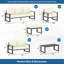 Ensemble de meubles de patio en aluminium toutes saisons 7 pièces-713913154-713913160