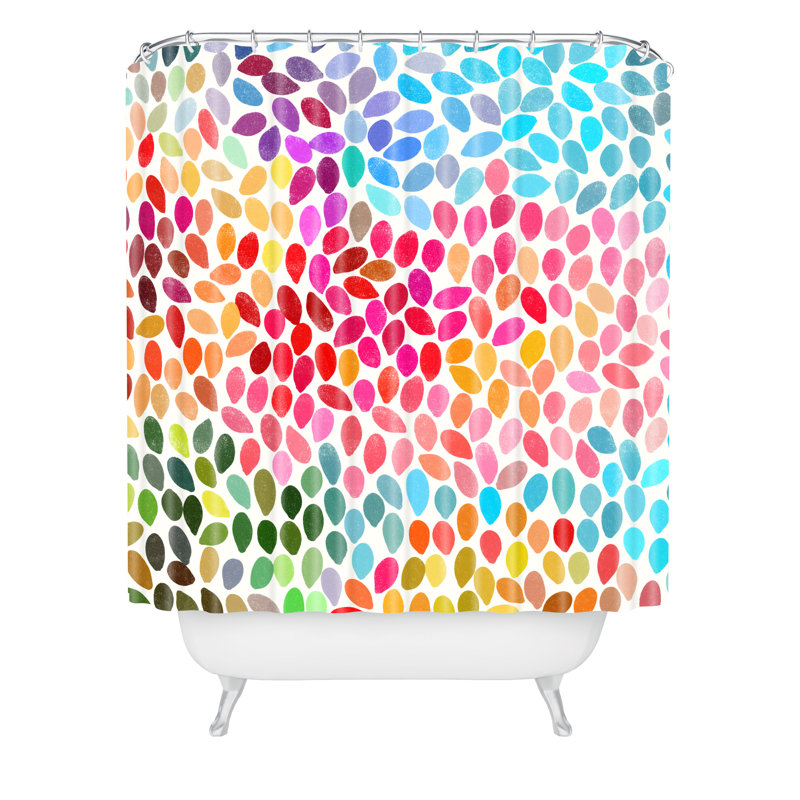 Geometric Shower Curtain