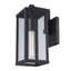 Lanterne murale d'extérieur noire H 12,5 po Ickes
