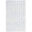 Tapis ivoire / bleu en laine / chenil / coton touffeté à la main Vrooman