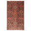 Tapis brun foncé Teimani 3 pi 8 po x 6 pi 4 po