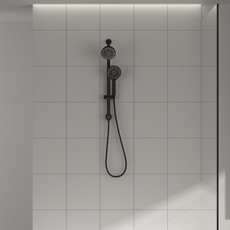 4.7" Multi Function Adjustable Dual Shower Head