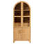 Grand garde-manger arqué 71 "avec tablettes de porte 71"-1236565091
