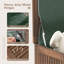 Alpen Home Dorrian Wood Deck Box with Wheels