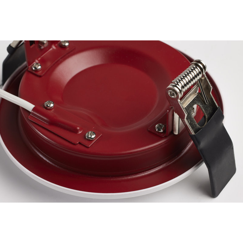 4'' Selectable Color Temperature 10 Watt Dimmable Air-Tight IC Rated LED Canless Recessed Lighting Kit