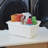 ECR4Kids Scoop Front Plastic Storage Bins, Multipurpose Organization, 20-Piece-100481572