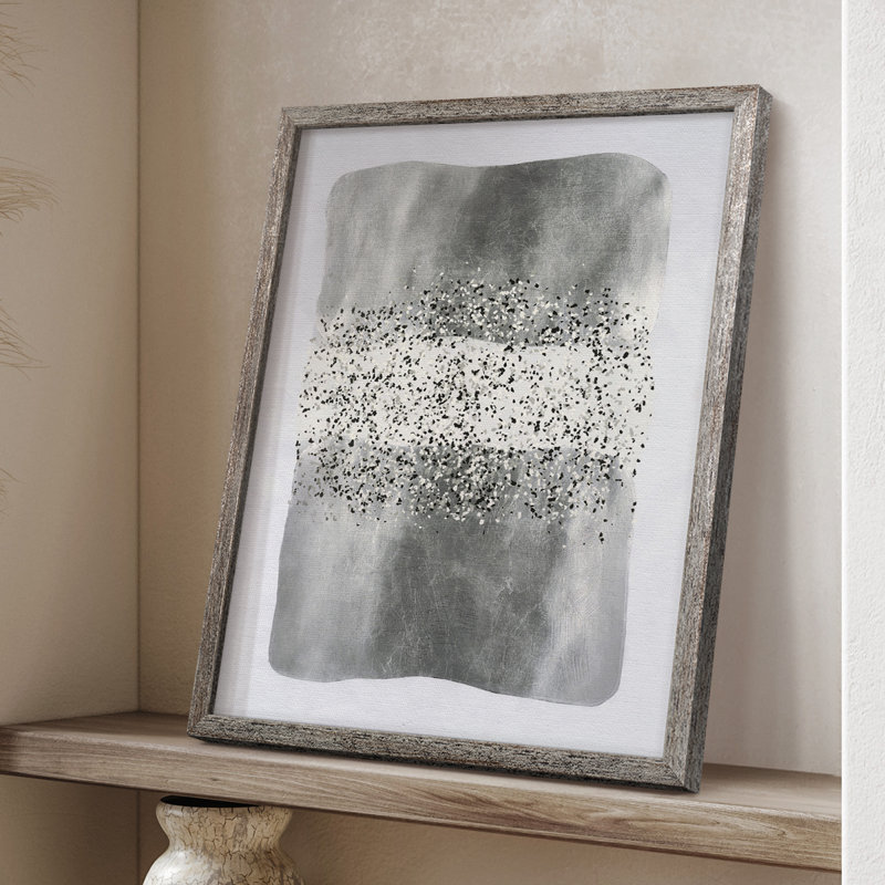 Neoprene II Framed Print - Solid Wood, 30" H x 24" W