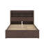 Lit plateforme pleine grandeur avec tablettes coulissantes, lit gigogne simple et 2 tiroirs-173519188