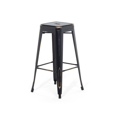 Iowa Park Bar Stool with Steel Frame