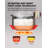 Toshiba 6-Cup Rice Cooker: Fuzzy Logic, 7 Functions, Digital Display, 2 Timers, Auto Keep Warm