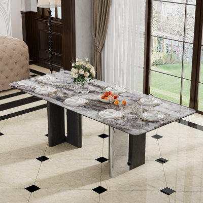 Ultra Modern Stylish Rectangular Dining Table