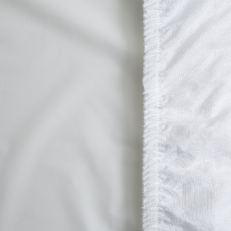 JumpOff Jo - Drap-housse pour lit de bébé hypoallergénique pour bébé garçon et fille - Compatible avec lit de bébé rectangulaire, sablier et ovale, doux, respirant, lavable à la machine - bleu maman ours