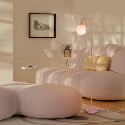 Elegant Floor Lamp, Modern Design, 3 Color Temperatures, Adjustable Shade, LED Bulb Included, Perfect For Living Room, Bedroom, Office