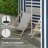 Outsunny 5.8' X 5.8' Portable Beach Umbrella With Double-Top, Ruffled Outdoor Cabana With Walls, Vents, Sandbags, Carry Bag, Blue & White Stripe