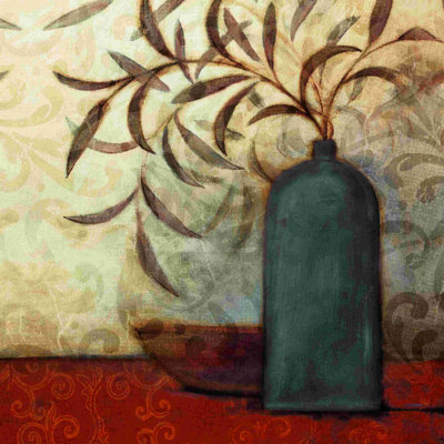 Blooming Pot - peinture sur toile tendue