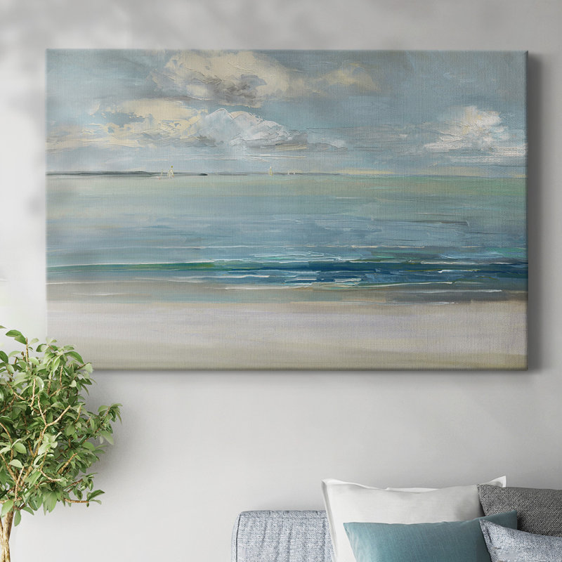 Across The Sound-Gallery, toile tendue, H 40 po x l 60 po