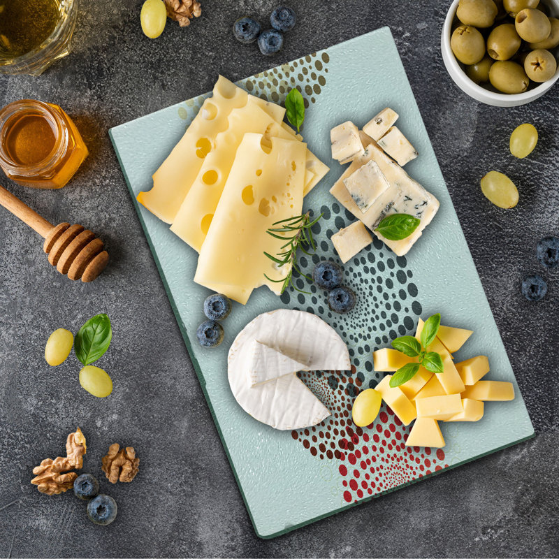 Planche à découper en verre trempé Ambesonne
