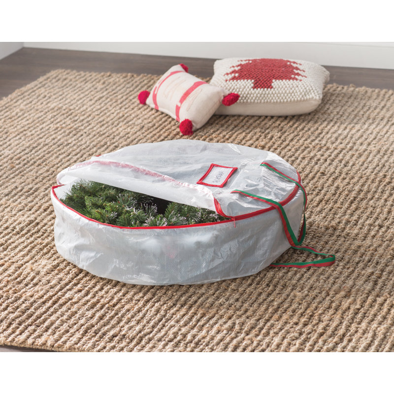 Wreath Bag, 8" H x 30" W x 30" D