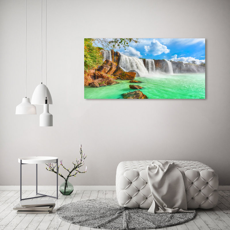Cascade - Wrapped Canvas Print