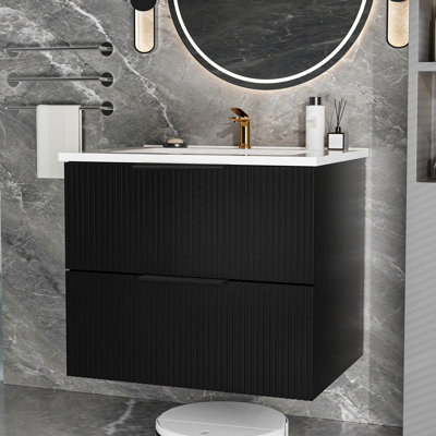 Meuble-lavabo 24 po avec lavabo en céramique