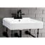 Évier de style console en laiton Kingstonian Edwardian de 20 pouces avec pieds en laiton (4 pouces, 3 trous)-50890480