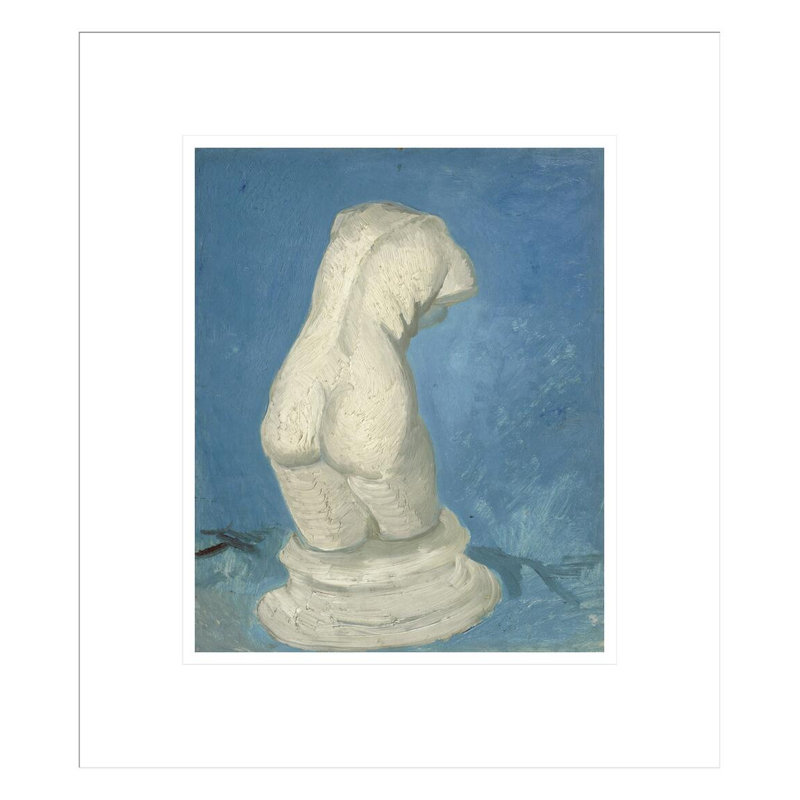 «Torso of Venus» par Vincent van Gogh, impression giclée encadrée, H 15,61 po x l 13,75 po