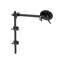 Pied de table pivotant à 360 ° Support de table détachable Pied de table réglable en hauteur pour camping-car