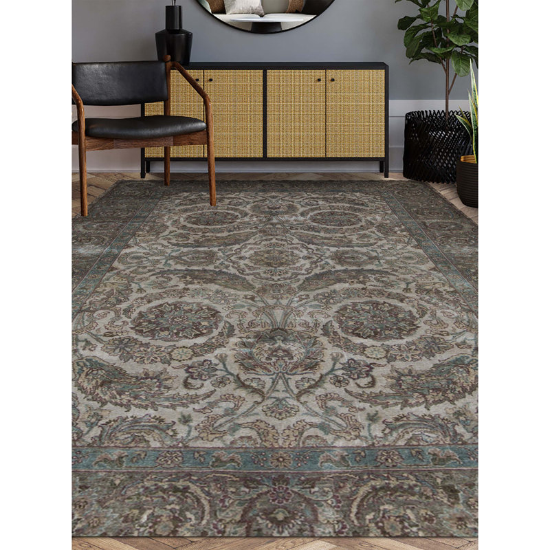 Wool Oriental Area Rug
