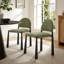 Chaise d'appoint de salle à manger rembourrée Hayley-109758103-109758104