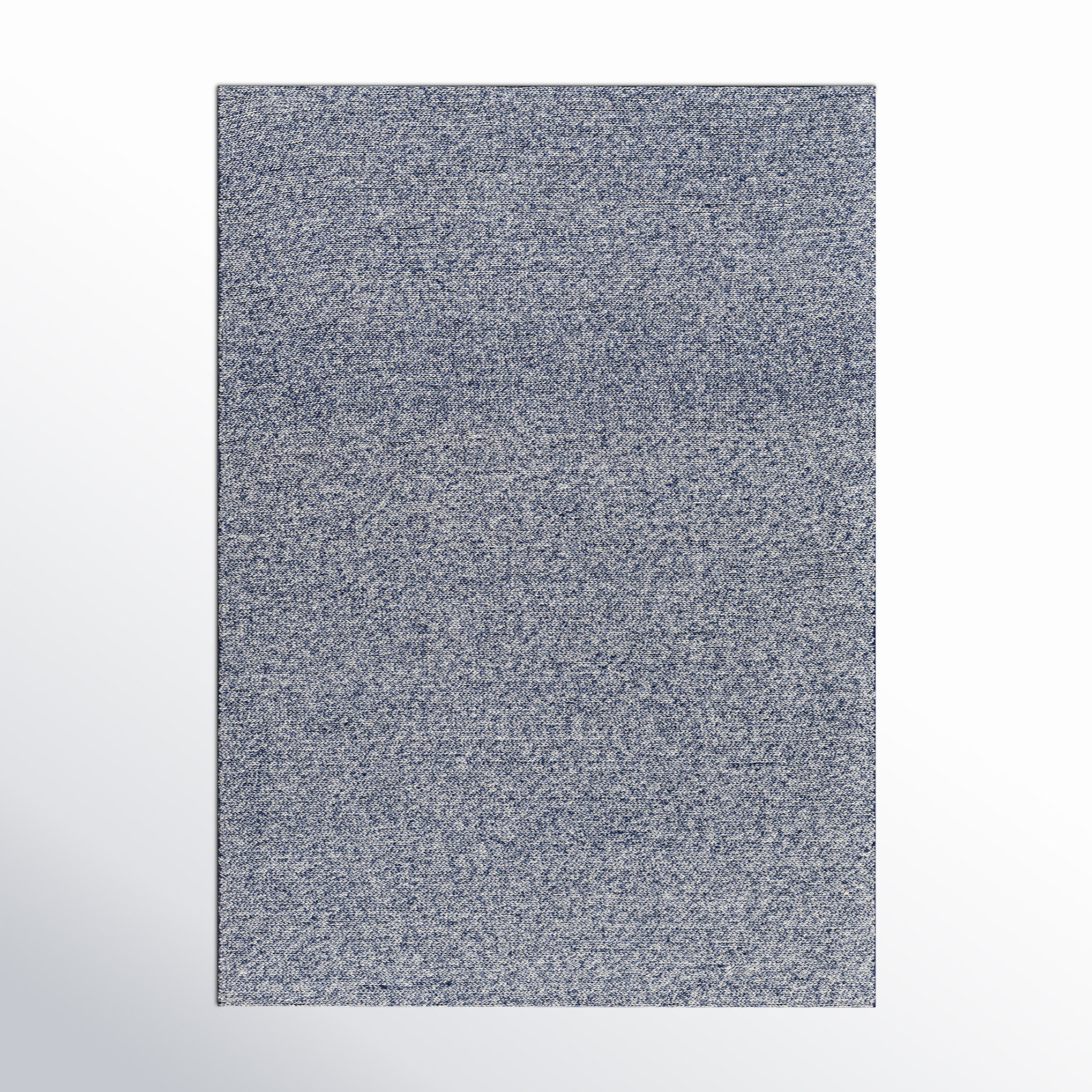 Tariah Wool Blue Rug, Rectangle 9' x 12'