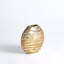 Vase ovale chassé - laiton antique-65149687