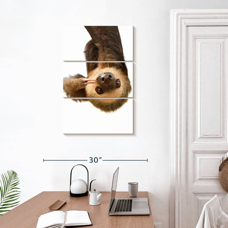 Brampt Silly Sloth, 32" H x 20" W