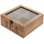 MyGift Wood Tea Box