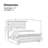 Modern Farmhouse Panel Bed