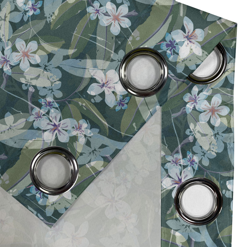 Semi Sheer Curtain Pair
