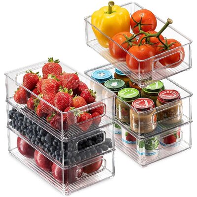 Vandusen Refrigerator 6 Container Food Storage Set -  Rebrilliant, 759F7062B4354A109E9D20FB3972F444