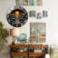 Horloge murale unique en forme de haut-parleur Lava Design Art - horloge murale moderne en verre 12 po
