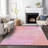 Elowen Pink Washable Indoor-Outdoor Rug - -676612620
