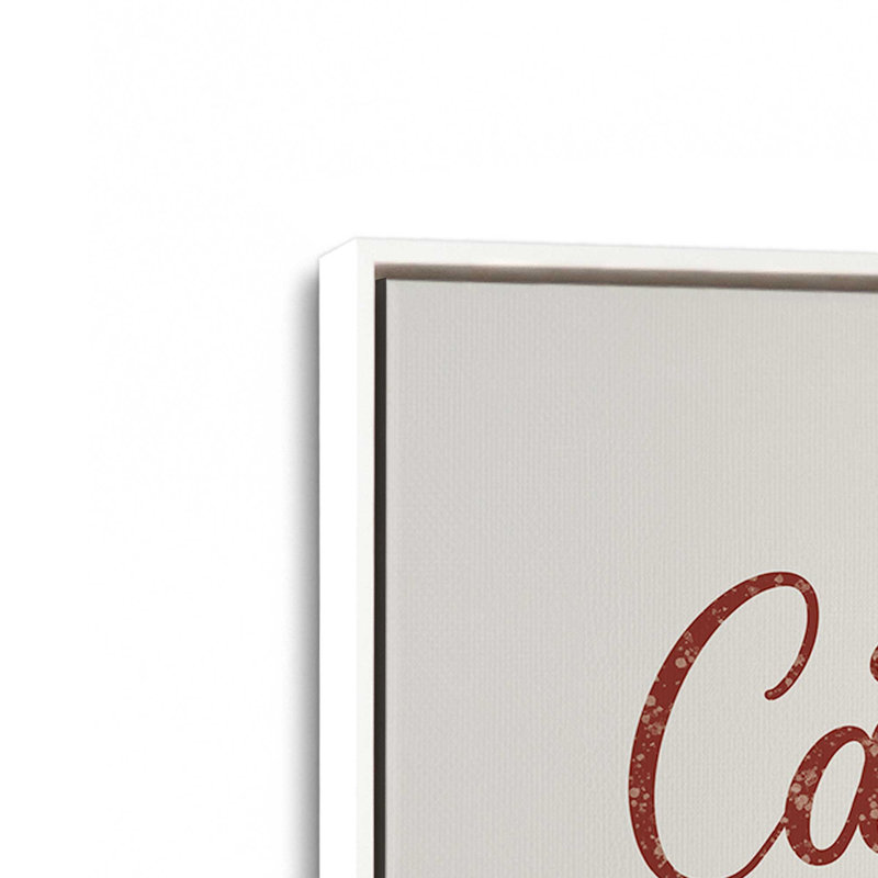Candy Cane Lane, ensemble de 2 impressions sur toile, H 25 po x l 74 po, Impression encadrée sans passe-partout, Blanc opaque