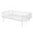 Robust Steel Slat Daybed Sofa with Durable Metal Construction-129514424
