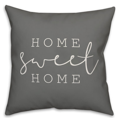  Coussin intérieur / extérieur Home Sweet Home
