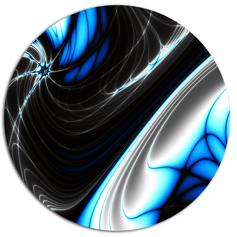 «Fractal Artwork for Creative Design», impression sur métal, H 36 po x l 36 po