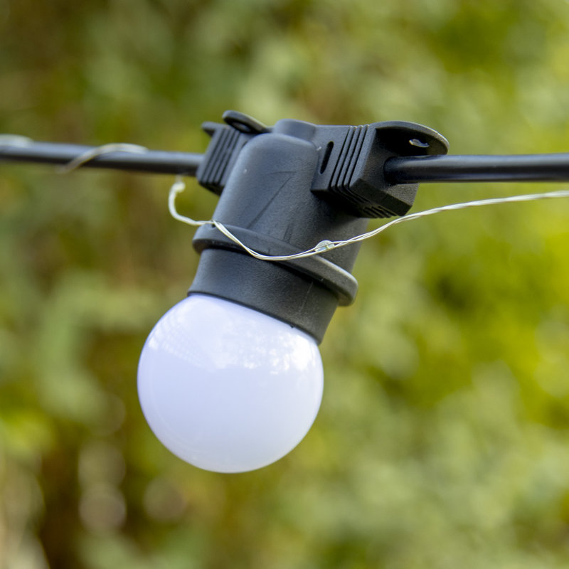 Ahkai 800cm LED 20 - Bulb Globe String Light (End to End Connectable)