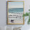 «Surfers Paradise» par J Paul - reproduction de photo sur toile encadrée